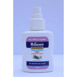 HiGeen Hand Sanitizer Spray 100ml Rosemary
