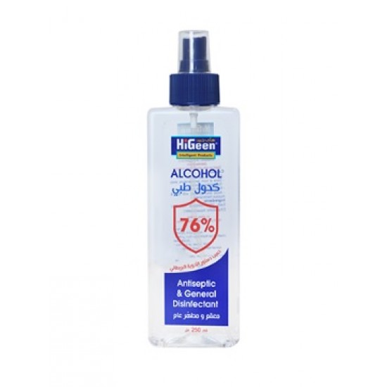 HiGeen Alcohol 76% 250ml