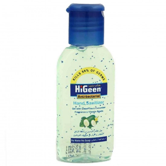  Higeen Hand Sanitizer G.Tea & Cucumber 50 ML