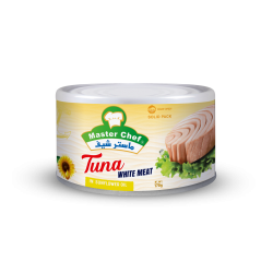 Master Chef Tuna White Meat in Sunflower Oil 170GM