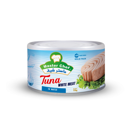 Master Chef Tuna White Meat in Water 170GM