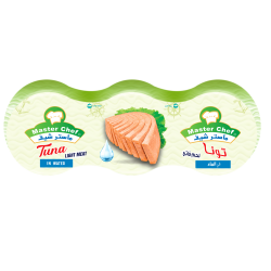 Master Chef Tuna Light Meat in Water 3* 170GM