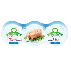 Master Chef Tuna White Meat in Water 3* 170GM