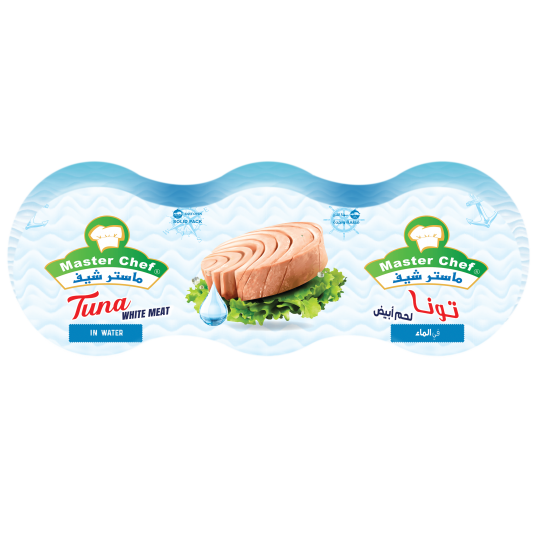 Master Chef Tuna White Meat in Water 3* 170GM