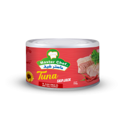 Master Chef Tuna Skip Jack in Sunflower & Chili Pepper 170GM