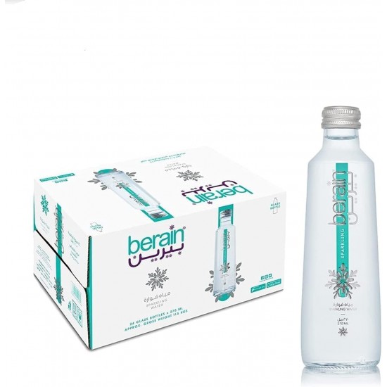 Berain Bottled Sparkling Water Glass 270ml *24  Berain Bottled Sparkling Water Glass 270ml *24