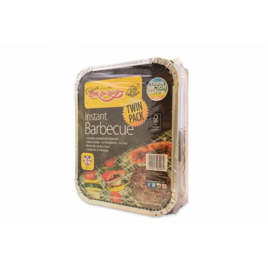  BAR-BE-QUICK INSTANT BARBEQUE TWIN PACK