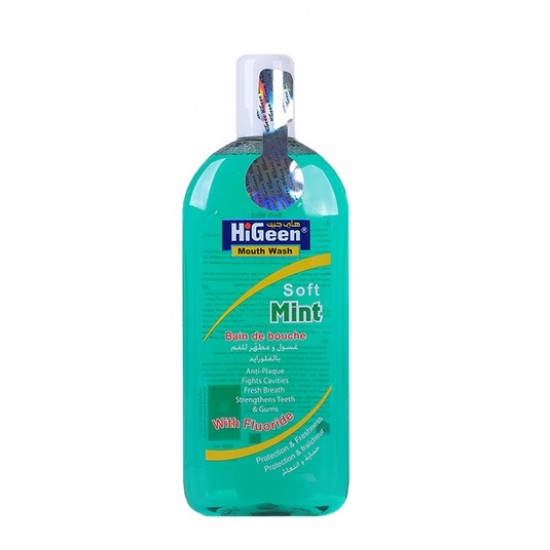  HiGeen Mouth Wash 400ML Soft