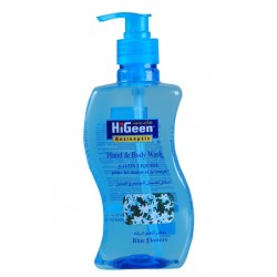  HiGeen Hand&Body Wash 500ml Blue Flower